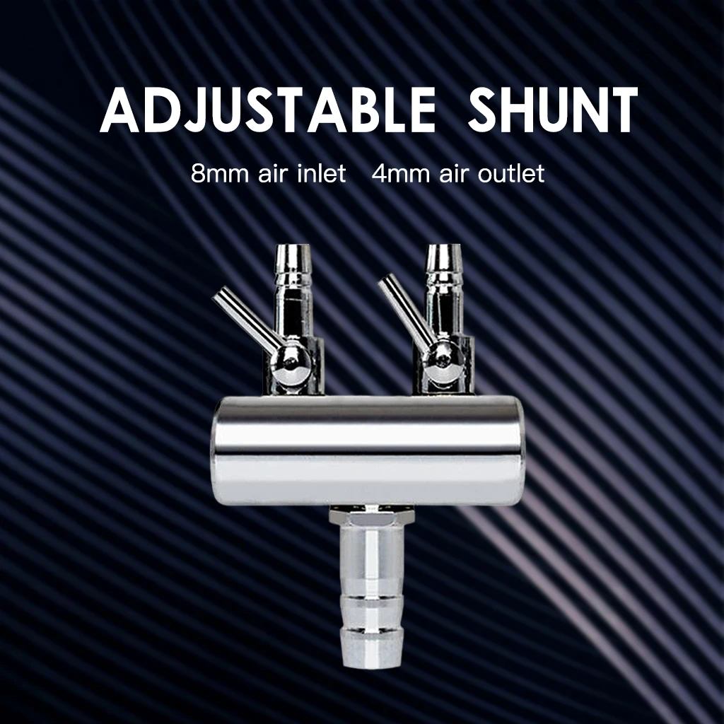 Aquarium Air Flow Splitter Lever Control Valve Pump Tube Pipe Line | Дом и сад