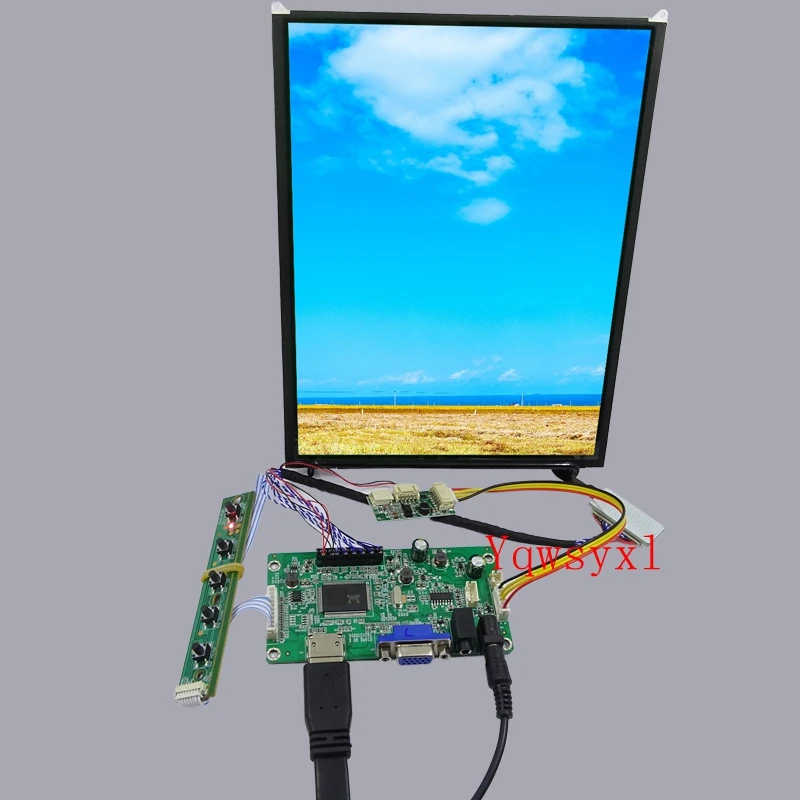 Yqwsyxl-placa Controladora de Tela Lcd para Ipad Air 97 Ltl097ql02-w01 Lp097qx2 Spav 1536 × 2048 Sinal Edp Hdmi e Driver Vga