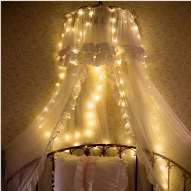 Battery Powered LED Curtain String Vine Light fairy lights christmas garland waterproof Xmas Wedding Home Tree Decorative Light