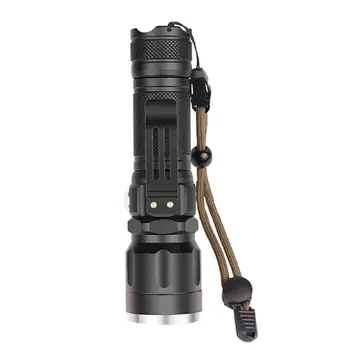 

Black Waterproof Flashlight Skillful Manufacture Superior Quality High Power Torch for Hunting Camping Searching Tool