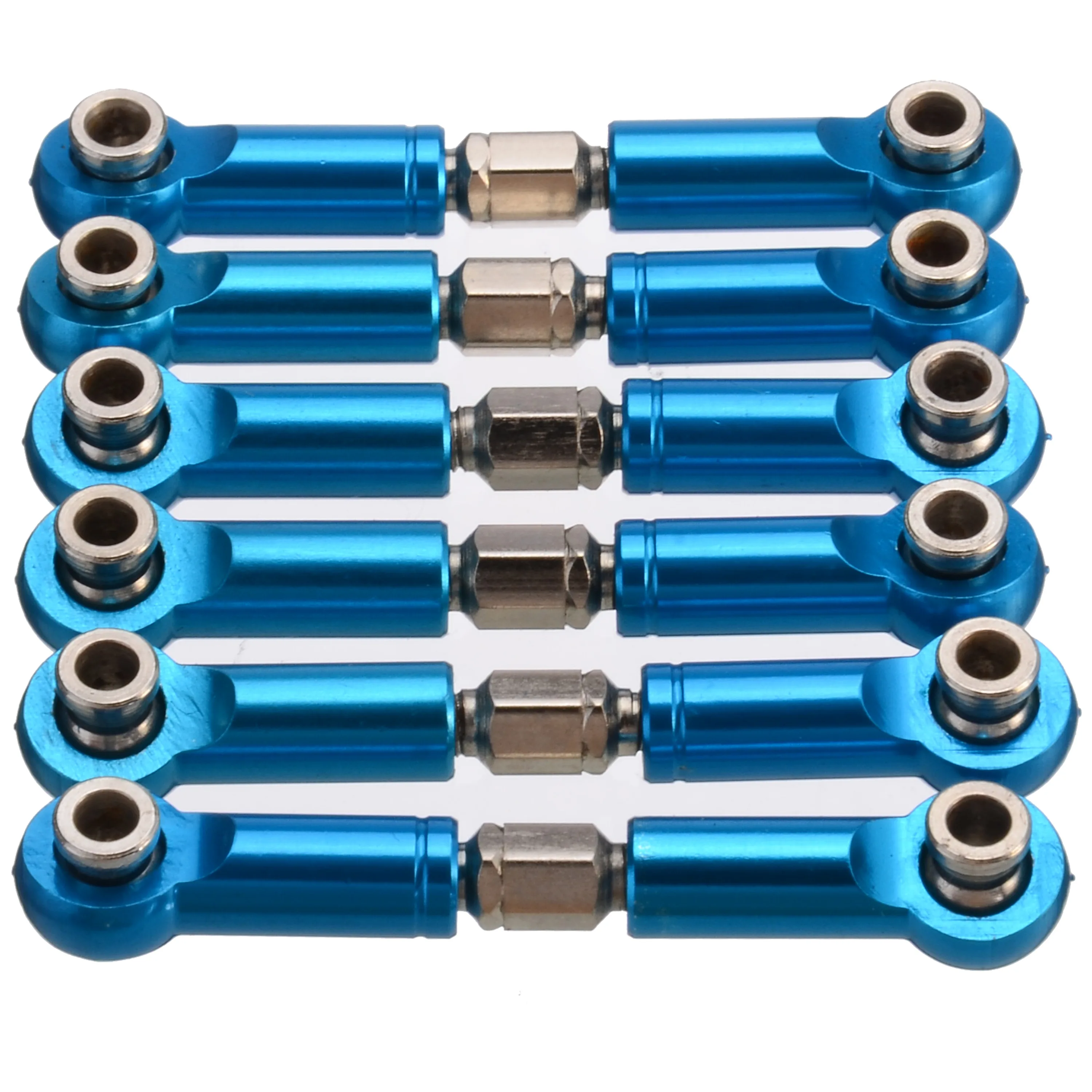6pcs 4 5mm Adjustable Metal Steering Linkage Servo Link Pull Rod Front Rear Pull Rod For 1 6pcs 4 5mm Adjustable Metal Steering Linkage Servo Link Pull Rod Front Rear Pull Rod For 2