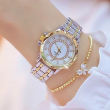 Звездное небо циферблат часы для женщин золото нержавеющая сталь Кварцевые женские наручные часы модные женские часы с кристаллами женские наручные часы