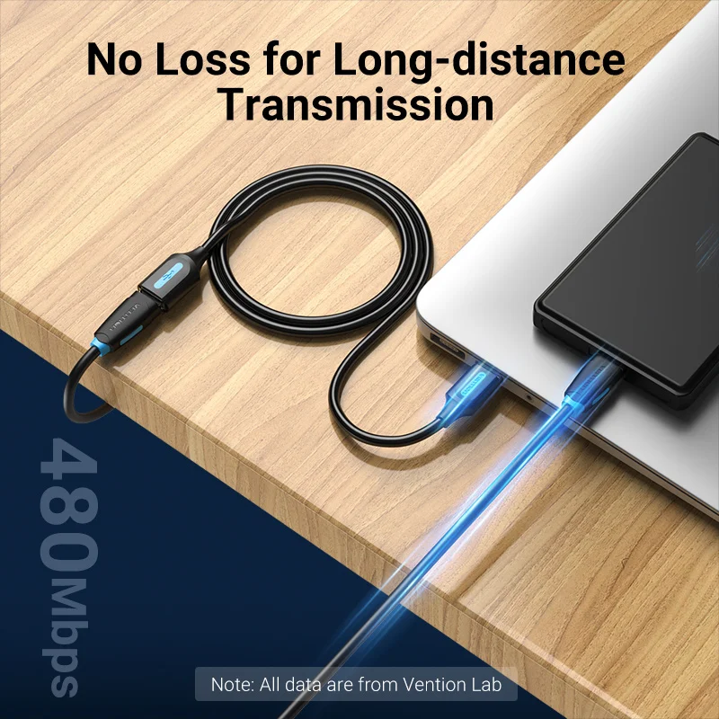 Vention USB Удлинительный Кабель 2 0 для мужчин и женщин удлинитель Smart TV ноутбука