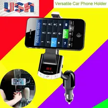 Новейшее модное автомобильное беспроводное Bluetooth портативное зарядное устройство FM MP3-плеер USB порт зарядки