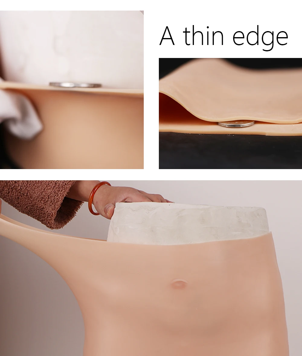 EYUNG fake vagina panty for crossdresser drag queen Hip Butt Lifter Push Up Enhancer fake pussy Real Vagina Underwear Pants (3)