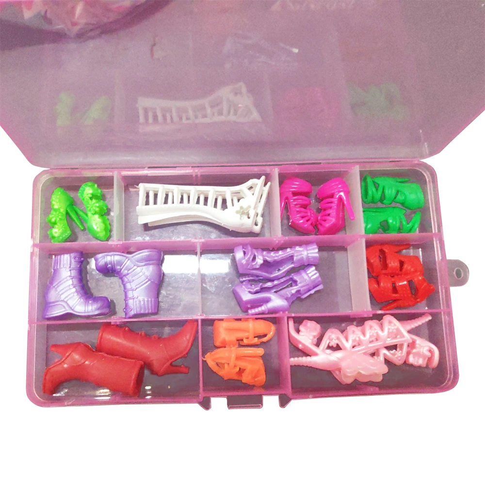Fashion Handmade Dolls Accessory 40 Items/lot=10 Clothes +10 Shoes +10 Hangers + 10 Handbags For Barbie Dressing Game Gift Girl Fashion Handmade Dolls Accessory 40 Items/lot=10 Clothes +10 Shoes +10 Hangers + 10 Handbags For Barbie Dressing Game Gift Girl
