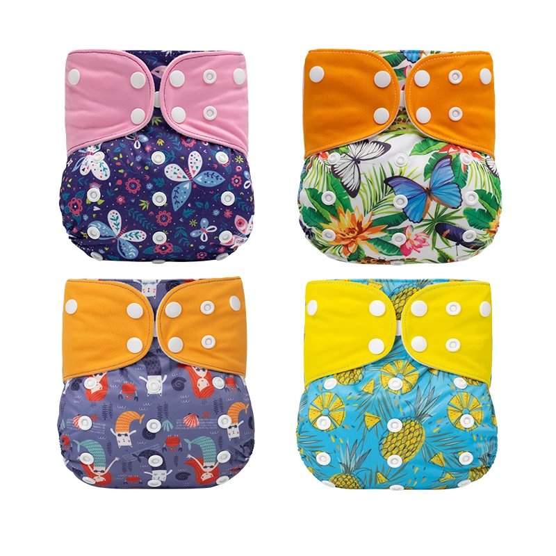 [mumsbest]absorbent Ecological Reusable Diaper For Baby Training