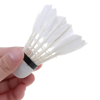 

3 pcs Badminton Shuttlecocks Goose Feather Shuttlecock Badminton Balls Outdoor Sports Badminton Accessories