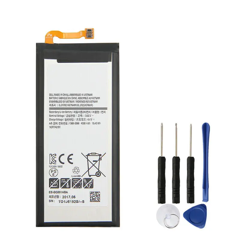 Аккумулятор для телефона EB-BG891ABA samsung Galaxy S7 Active 4000mAh | Мобильные телефоны и