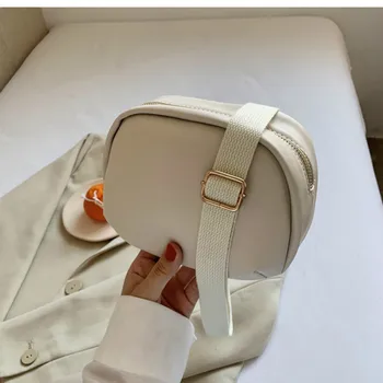 

Simple Women's Small Bag New Fashion Wild Shoulder Crossbody Bag Ladies Handbag Female Vintage Leather Small Square Bag