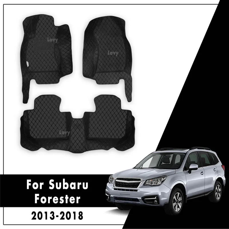 Автомобильные коврики для Subaru Forester SJ 2018 2017 2016 2015 2014 2013 автомобильные аксессуары