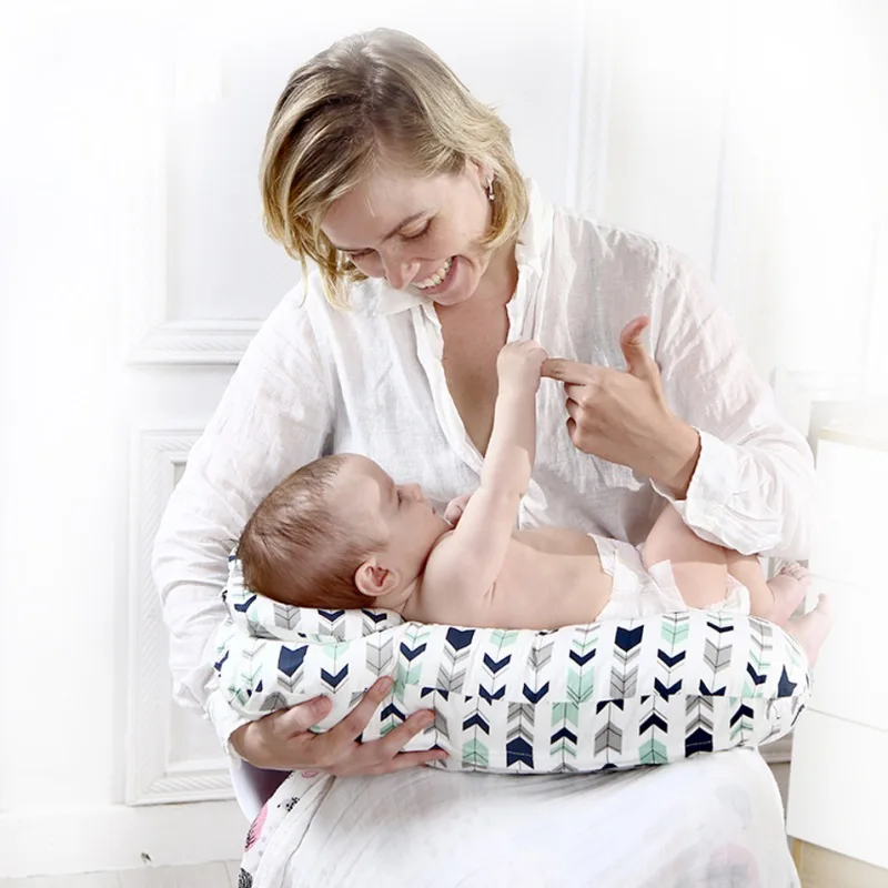 

Breastfeeding Baby Pillows Multifunction Nursing Pillow Layer Washable Adjustable Model Pillow Baby Care Removable Pillow Covers