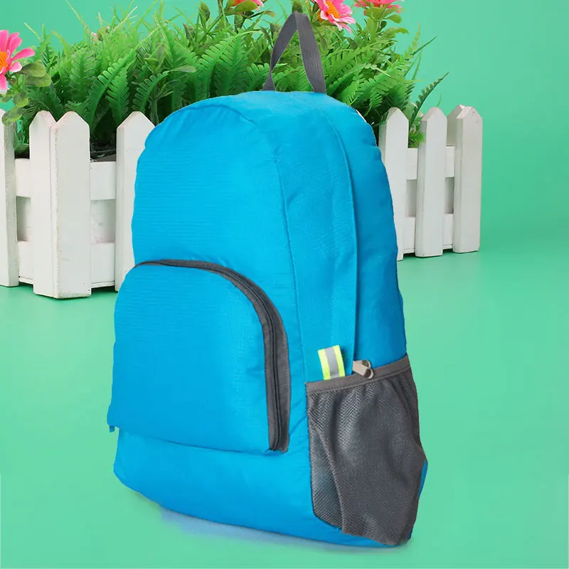 Outdoor Foldable Portable Zipper Travel Climbing Hiking Backpack Shoulder Bags