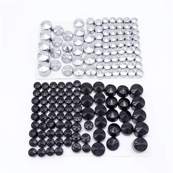 

1 Set Motorcycle Screw Chrome Bolt Toppers Cover Caps Kit For Harley-Davidson Dyna Glide TWIN CAM 1991-2013 Motobike accessories