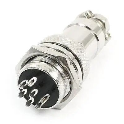

P16-7 Core 16mm 7 Pin Stepper Motor Aviation Cable Connector Plug