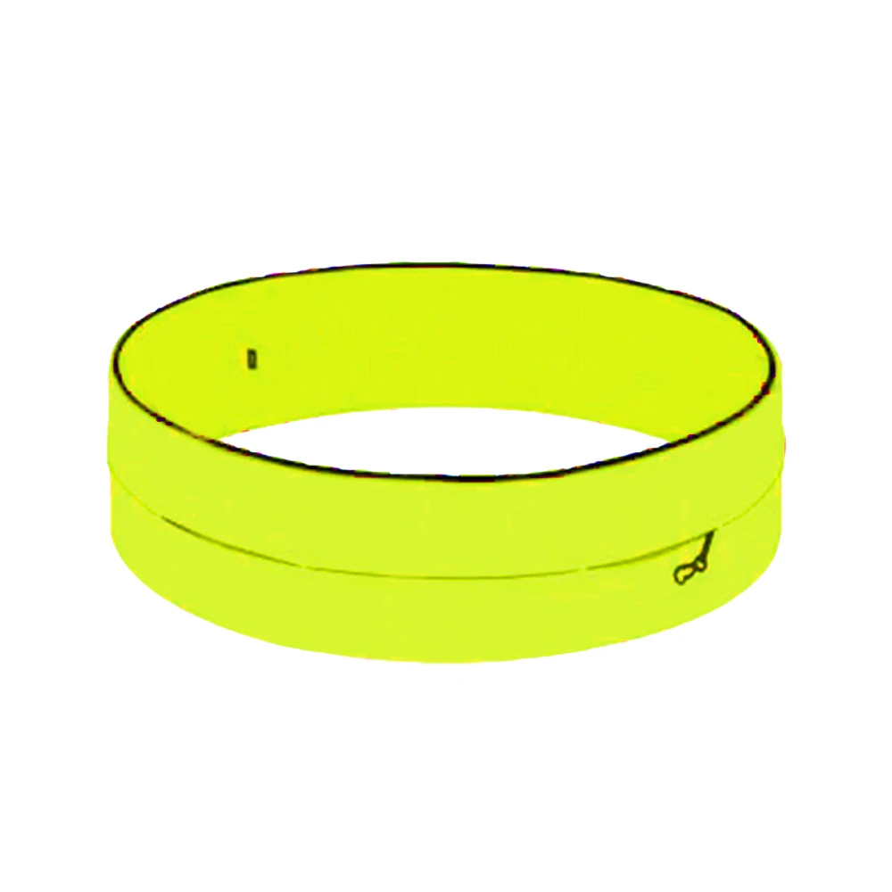 Поясная сумка, поясная сумка для бега, бега, фитнеса, фитнеса - Цвет: fluorescent yellow M