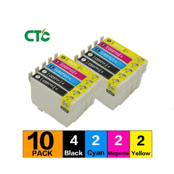 

10x T0891/T0711 T0715 XL compatible Inkjet Cartridge for Stylus SX100 SX105 DX 4000 DX 4050 BX300F BX600FW printer