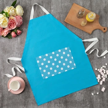 

Apron "Ethel" Forest blueberry (type 1), 100% cotton, matting, 165 g / m2