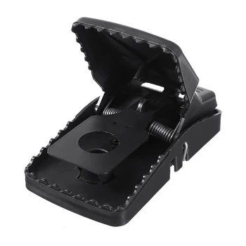 

5pcs/set Reusable Plastic Mouse Traps Rodent Snap Trap Bait Rat Trap Mouse Mice Catcher Home Garden Pest Control