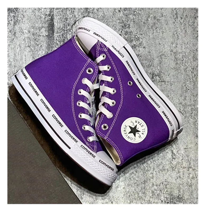 converse shoes purple color