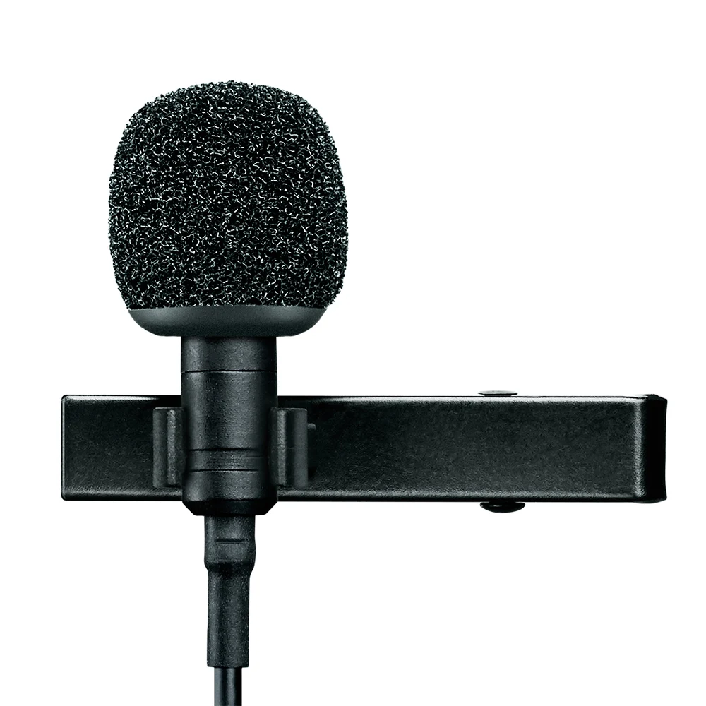 Микрофон всенаправленный конденсаторный петличный SHURE MVL/A черный официальная