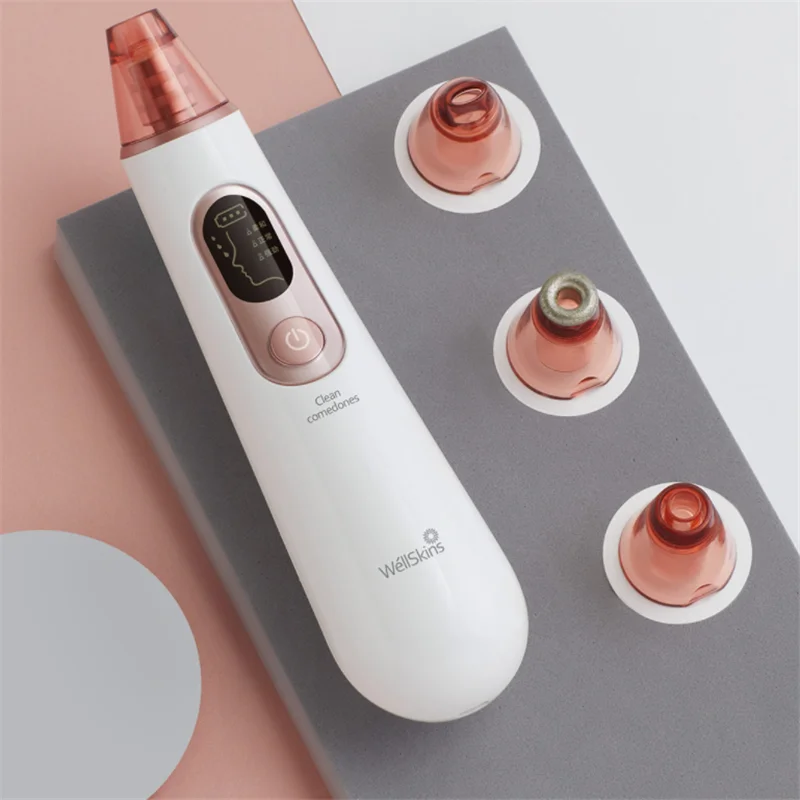 Xiaomi Wellskins очищающее средство для удаления черных точек для лица Глубокое Очищающее Средство вакуумное всасывающее средство для ухода за кожей лица