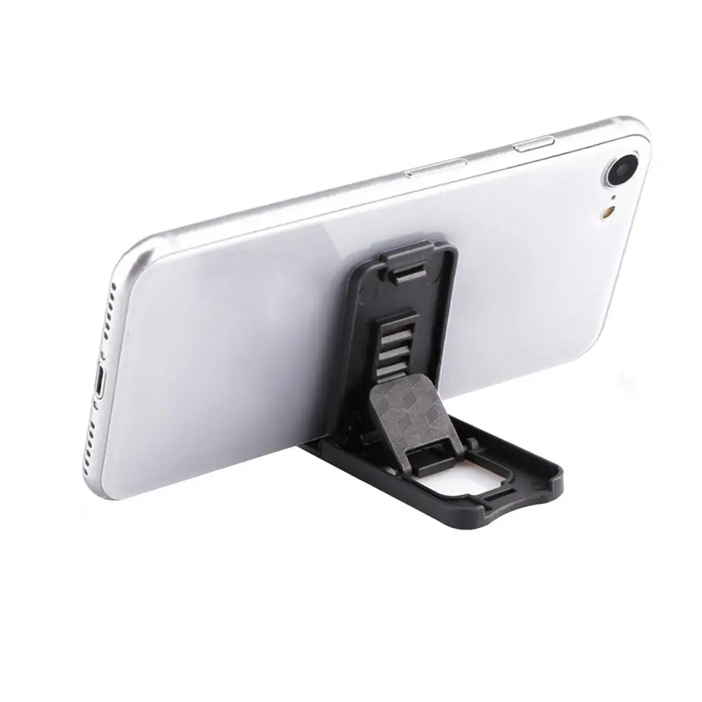 Портативный мини-держатель для мобильного телефона, Складная Настольная подставка, Регулируемый универсальный держатель на 4 градуса для iPhone Andorid Phone