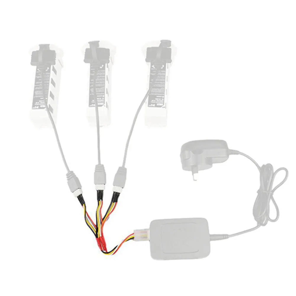 

Quadcopter RC Toy Battery Adapter Parallel Balance Charger Multifunction Charging Cable Drone 3 In 1 Wire For Hubsan Zino H117S
