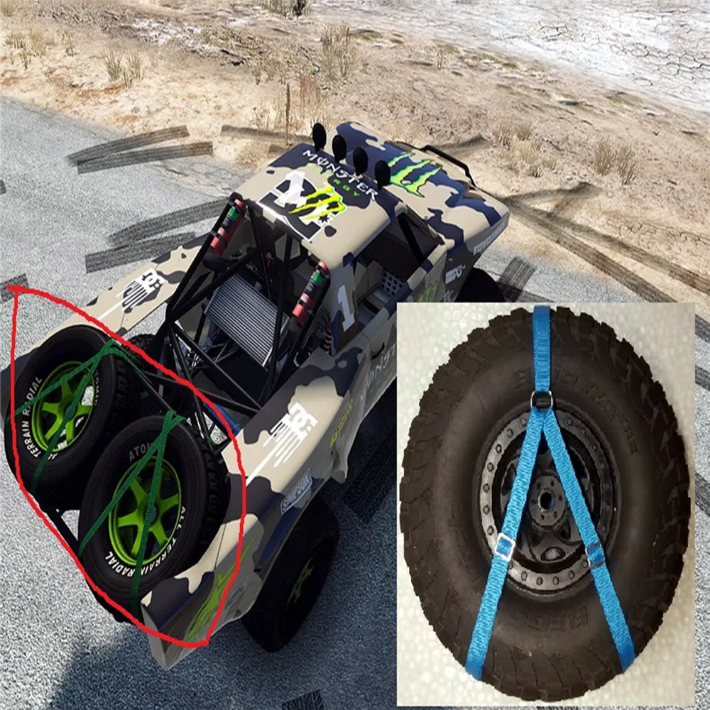 1 шт. шина speedbuckle для Traxxas UDR Unlimited Desert Racer TRX4 Bronco радиоуправляемые автомобильные