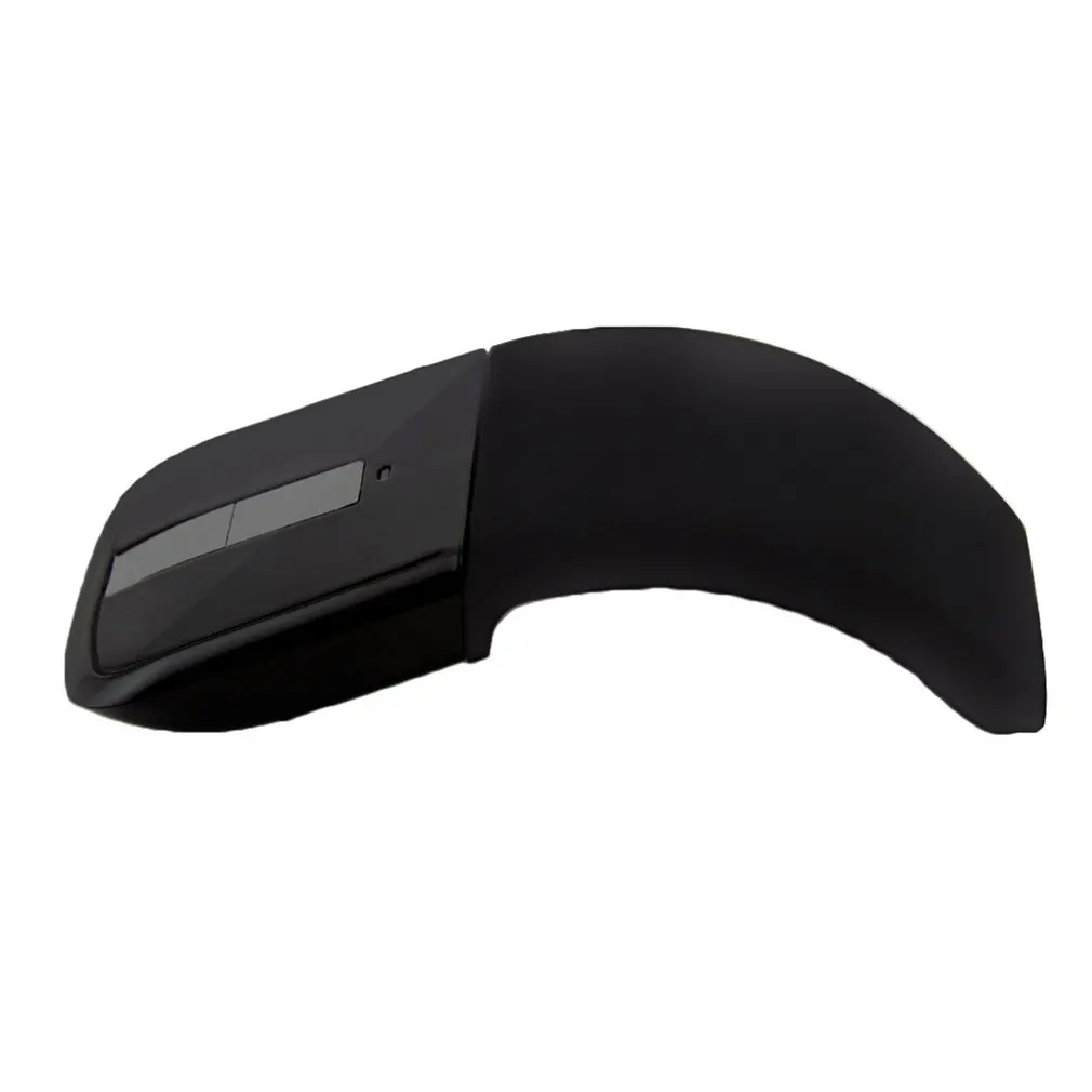 Черный Bluetooth складная мышь для microsoft Arc Touch 2 поколения Bluetooth мышь Складная для Arc Touch USB 2,4G Беспроводные мыши - Цвет: Черный