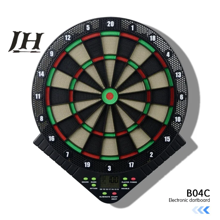 

Jin Hui Darts Manufacturers Direct Selling Electronic Dartboard B04 Soft Safety Dart Automatic Scoring English Pronunciation