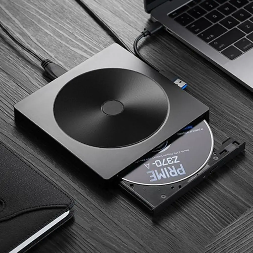 Портативный USB 3 0 DVD-ROM Оптический привод внешний тонкий CD ROM дисковый ридер