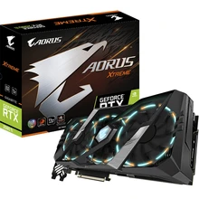 Видеокарта Gigabyte Extreme nVidia GeForce RTX 2080 Ti 1770MHz 11264MB 14140MHz 352 bit RTL [GV-N208TAORUS X-11GC]