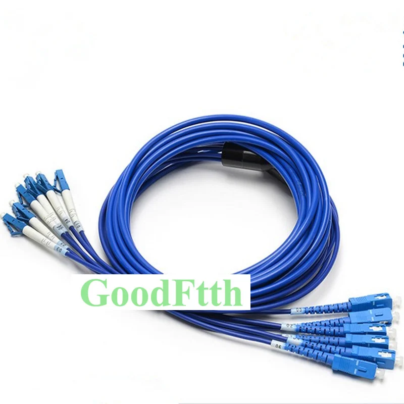 

Fiber Armoured armored Patch Cord SC-LC UPC SM 6 Cores 100-500m