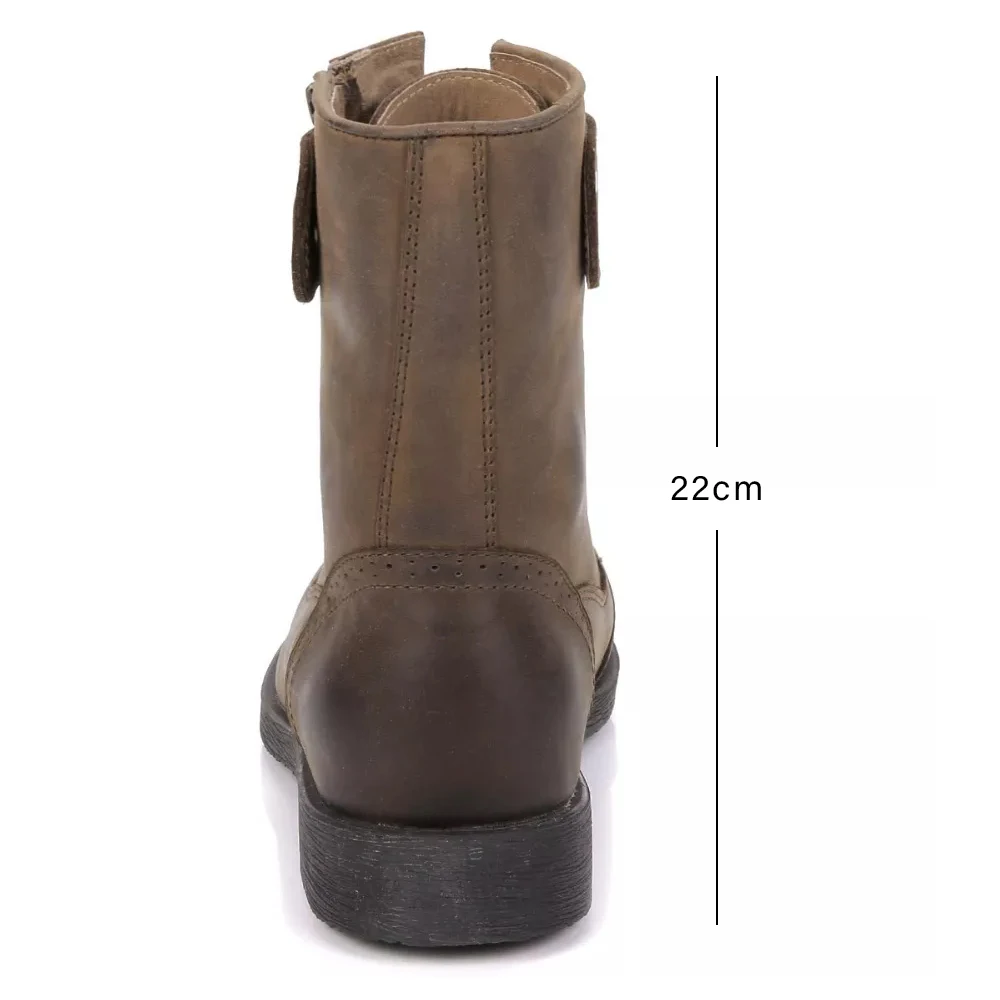 ARCX Waterproof Motorcycle Boots Leather Leisure Shoes Men Touring Cycling Street Bike Scooter Motorbike Moto Boots Shoes