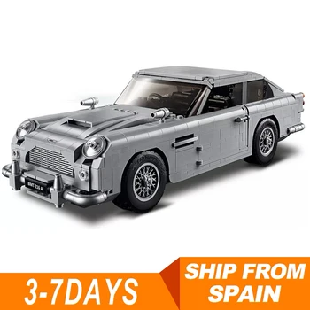 

In Stock 21046 1450Pcs Creator Aston Martin DB5 James Bond 007 Car Set Building Blocks Bricks Kids Toys Christmas Gift 10262