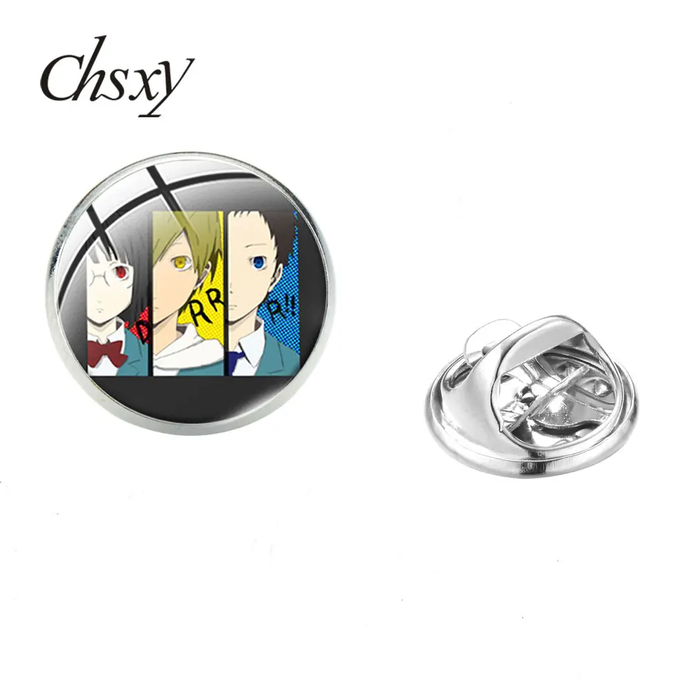 CHSXY японского аниме DuRaRaRa! Брошь с изображением фото стеклянный купол на лацкан