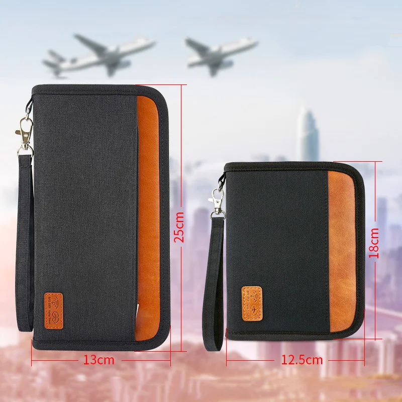 Посылка сумка для паспорта с защитой от RFID посылка ляр кредитных карт