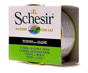 

SCHESIR SCHESIR CAT TUNA & SEAWEED for adult cats with tuna and seaweed 85g