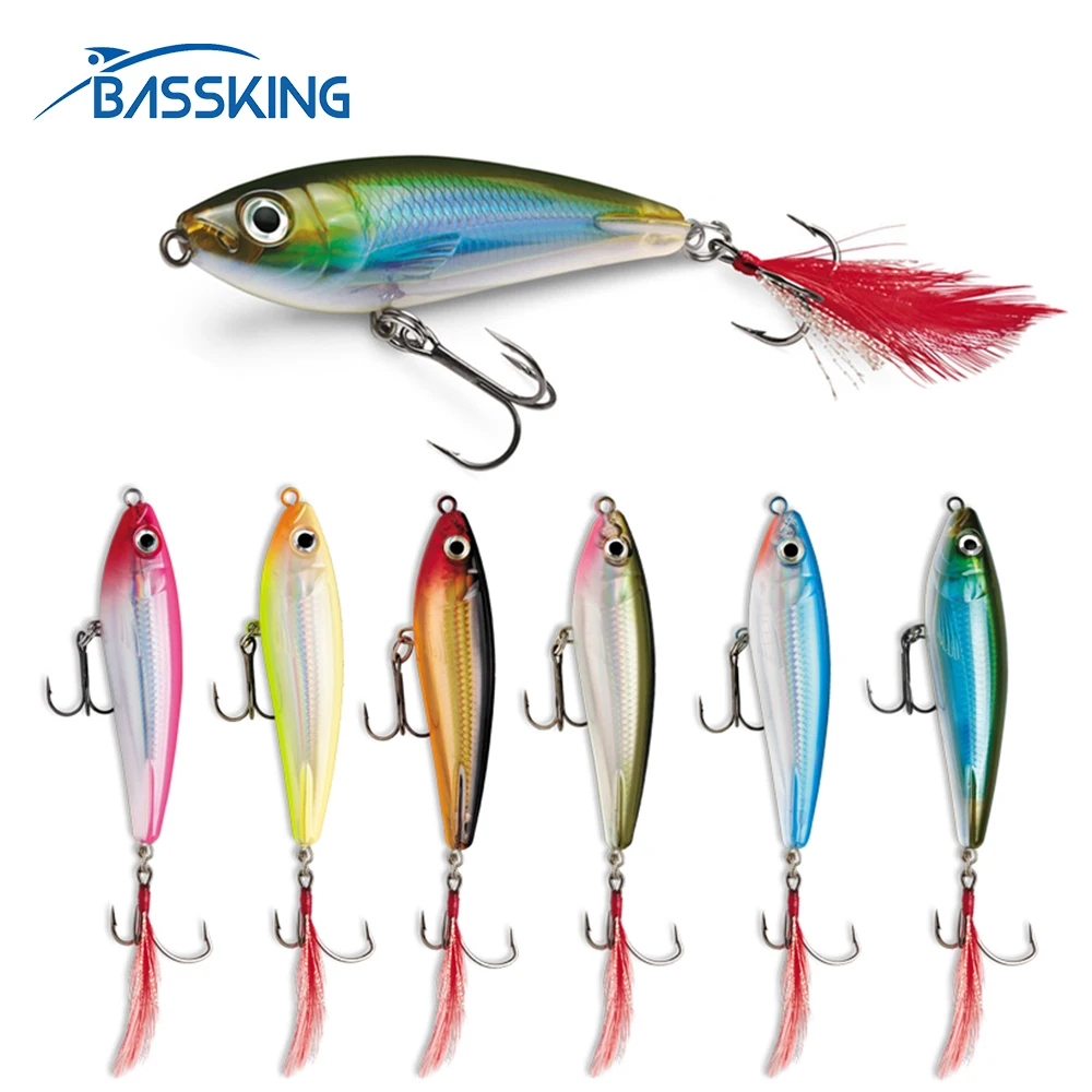 BASSKING приманка для рыбалки Карандаш 80 мм 12 г плавающие приманки карандаши