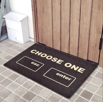 

Household Door PVC Carpet Foot Mat Non-slip Rug Porch Floor Mats Carpet Into Hall Cafe Room Mat Blanket Nordic style 90*60cm