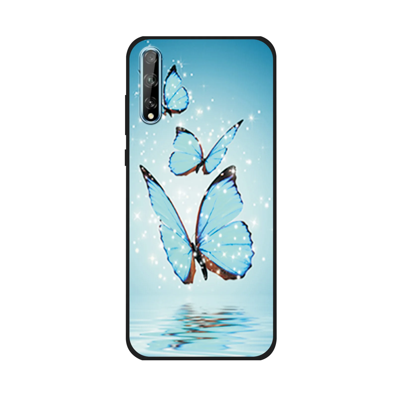 Чехол для телефона Huawei Y8P 2020 Чехлы Обложка пейзаж кошка собака чехол P Smart S задняя