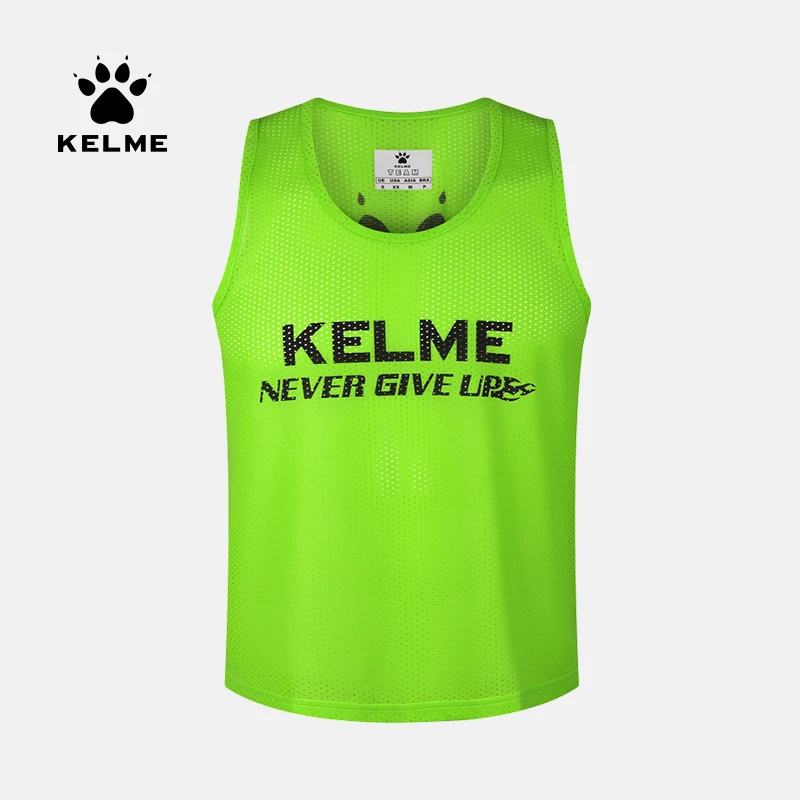 KELME Men Football Training Vest Soccer Jerseys Football Vest Soccer