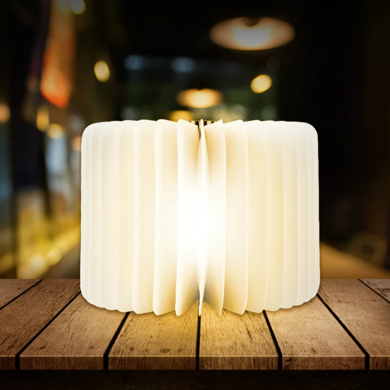  Wood Book Lamp Light USB Rechargeable Foldable Read Lamp LED Magnetic Colorful Dimming Night Light  - 33037763130