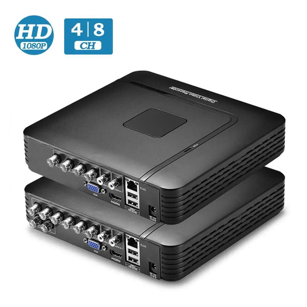 BESDER AHD 1080N 4CH 8CH CCTV небольшой видеорегистратор для Kit VGA HDMI система безопасности