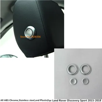 

For Land Rover Discovery Sport 2015 2016 2017 2018 2019 Car Seat Adjustment Knob Button Switch Trim Head Pillow Part Ring 4pcs