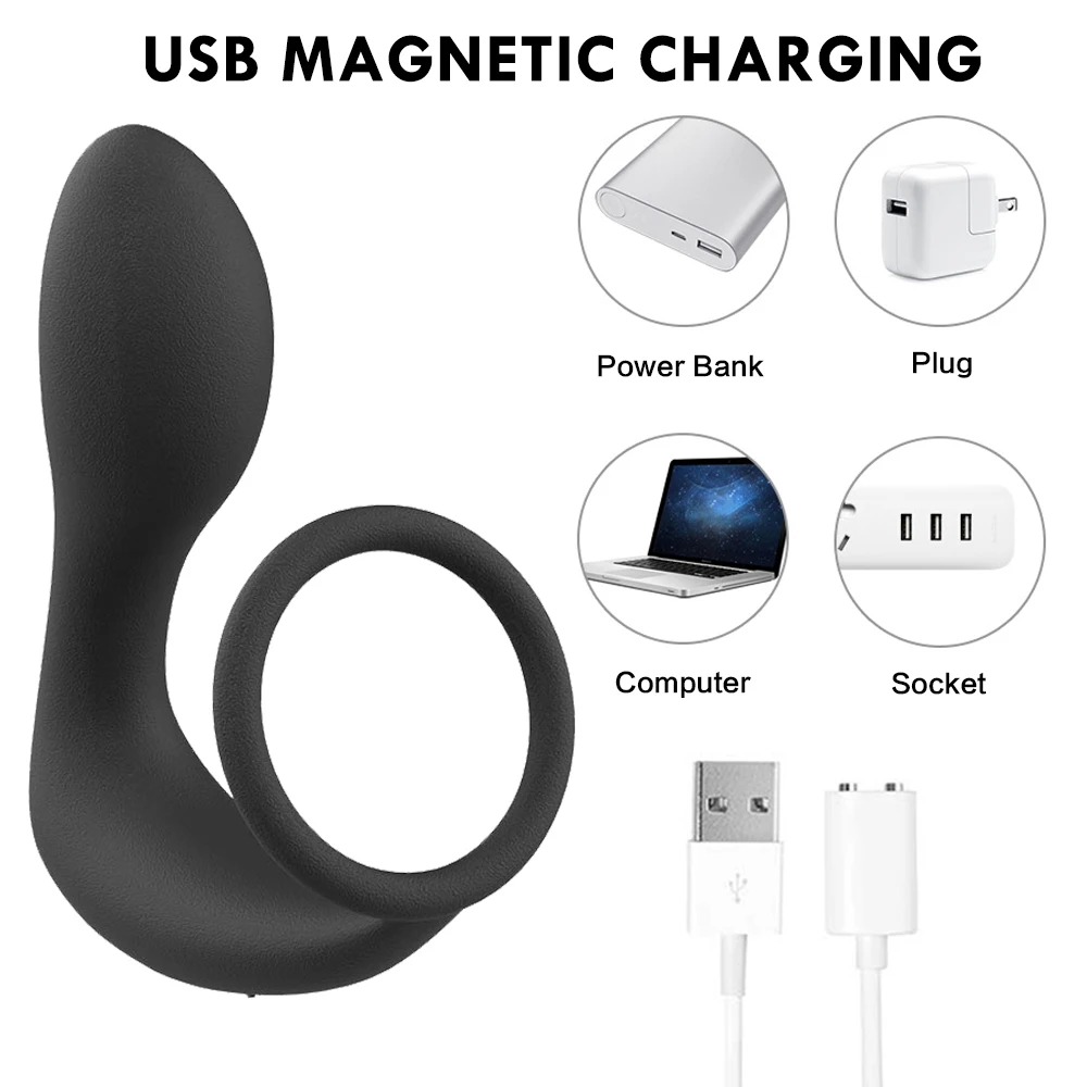 Massageador de Próstata Electric Shock Prostate Massager