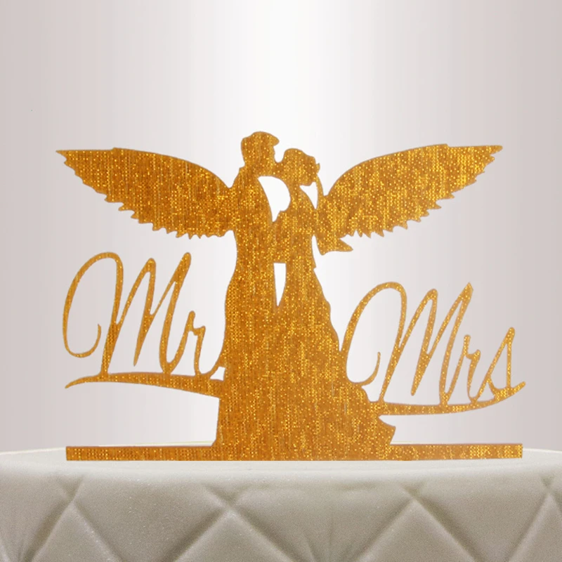 Свадебный торт Топпер Жених для невесты Mr Mrs свадебный украшения торта акриловый