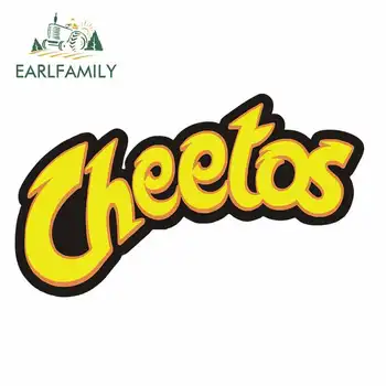 

EARLFAMILY 13cm x 7.6cm for Cheetos Graphics Car Stickers and Decals Fashion Refrigerator Personality Vinyl Car Wrap