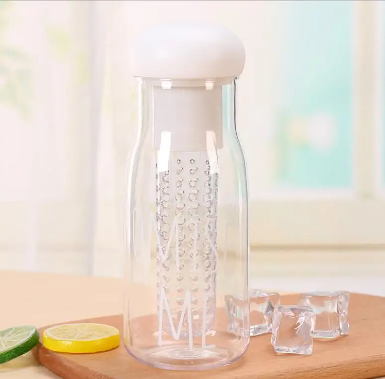 water bottle 500 мл бутылка для воды Герметичный Материал мой спортивный напиток Высокое качество Тур Пешие прогулки портативные бутылки для скалолазания лагеря - Цвет: water bottle